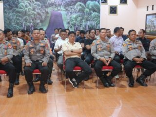 Polres Pinrang Gelar Sosialisasi Mekanisme Penggunaan dan Pengawasan Senpi Organik