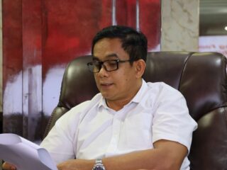 Wakil Bupati Pinrang, Ikuti Kegiatan Webinar Nasional Bertajuk Peran Asuransi Usaha Tani Padi