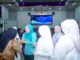 Ketua PKK Kab. Enrekang Bahagia dan Bersyukur menyambut kepulangan jemaah haji Kab. Enrekang.