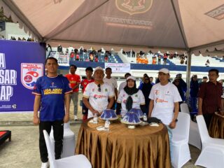 Bupati Sidrap Buka Piala Menpora U-12 dan U-15 di Stadion Ganggawa