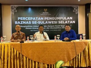 BAZNAS Enrekang mengikuti Pelatihan Percepatan Pengumpulan di Makassar.