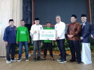 Baznas Kabuoaten Enrekang Menghadiri Peluncuran Tiga Balai Ternak di Provinsi Sulawesi Selatan Yang diselenggarakan BAZNAS) RI.