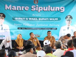 Bupati & Wakil Bupati Hadiri Manre Sipulung Guna Mewujudkan Semangat Kekeluargaan dan Kebersamaan