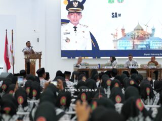 Lewat Konkerkab PGRI, Bupati Sidrap Tegaskan Komitmen Bangun Guru Hebat