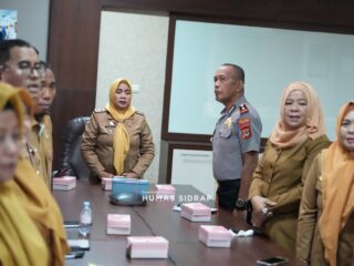 Wabup  Sidrap dan jajaranya Hadiri Rakor Inflasi, Stabilitas Harga Jadi Perhatian Utama