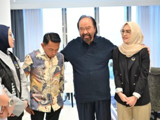 Pasca Mundurnya RMS, Bupati Sidrap, H.  Syaharuddin Alrif Terima Amanah Pimpin DPW NasDem Sulsel