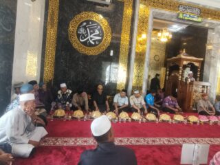 Tablig Akbar Isra Mi’raj Digelar di Masjid Akbar Syam Desa Padangloang Alau, H Syamsuddin Pendiri Masjid di Apresiasi