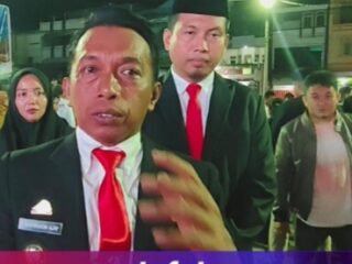 Kuatkan Birokrasi, Bupati Sidrap  MeLantik 156 Pejabat di Ruang Terbuka