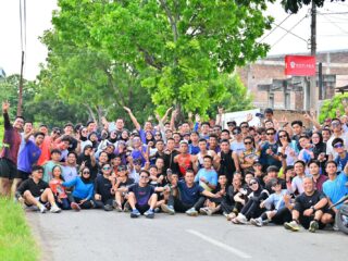 BERSIHKAN LANGKAH, SUCIKAN HATI,  Ratusan Runners Se-Sidrap Tempuh 14,47 KM Sambut Bulan Suci Ramadan