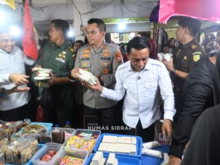 Jelang Ramadan, Stok Pangan Aman di Pasar Pangkajene