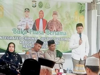 Perkuat Sinergi Penegakan Hukum, Kapolres Enrekang Inisiasi Buka Puasa Bersama Integrated Criminal Justice System  APH