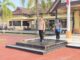 Pelaksanaan Apel Pagi di Halaman Polres Pinrang