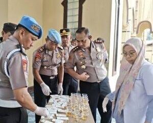 Polres Enrekang Gelar Tes Urine, Tegaskan Komitmen Bersih Narkoba