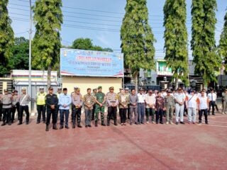 Dandim 1419/Enrekang Hadiri Apel Gelar Pasukan Operasi Ketupat 2026 di Polres Enrekang