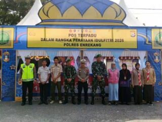 Kabag Ops Polres Enrekang Cek Kesiapan Pos Pelayanan Terpadu Operasi Ketupat 2026