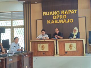 DPRD Wajo dengar Jeritan Pedagang Kios Pasar Mini Sengkang.