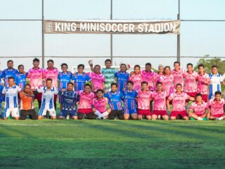 Laga Persahabatan UMS Rappang vs UM Parepare Berakhir Imbang 6-6 di King Minisoccer