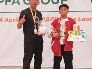 Muh Fitra Ramadhan Murid SDN  163 Baringin  Enrekang, Meraih Juara 1 Nasional Tunamen Catur JAPFA For Kids Award 2026