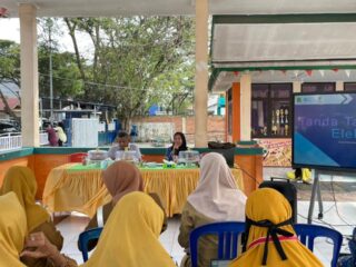 Perluas Penerapan TTE, Diskominfo Sidrap Beri Pendampingan Kepala PAUD Maritengngae, Watang Sidenreng, Watang Pulu
