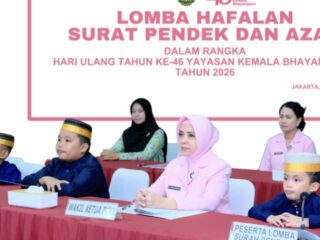 Dipimpin Ny Dian Fantry TPQ Al-Ikhlas Polres Sidrap Raih Prestasi Nasional, Ahmad Fahriansyah As’Ad Sabet Juara Harapan 1 Lomba Adzan HUT YKB ke-46