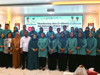 Ketua TP PKK Pinrang Hadiri Monev Imunisasi Zero Dose Tingkat Sulsel