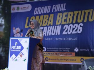 Bunda Literasi Kabupaten Pinrang Buka Lomba Bertutur Digelar Dinas Perpustakaan Kearsipan Pinrang