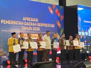 Pemkab Wajo Keluar Sebagai Juara 1 Kategori Creative Financing Tingkat Kabupaten Regional Sulawesi.