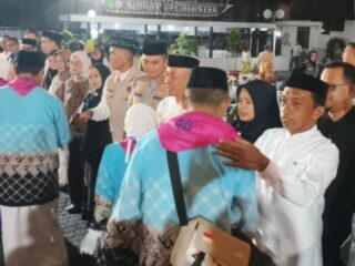 Bupati Sidrap Pimpin  Pelepasan 368 Jemaah Haji Kloter 40