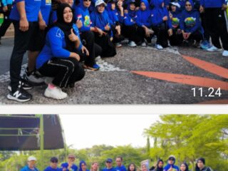 Komunitas Pinrang Sehat Meriahkan Gerak Jalan Sehat dan Silaturahmi Alumni MAN Pinrang