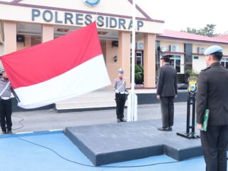 Amalkan Nilai Pancasila, Polres Sidrap Gelar Upacara Hari Lahir Pancasila 2026