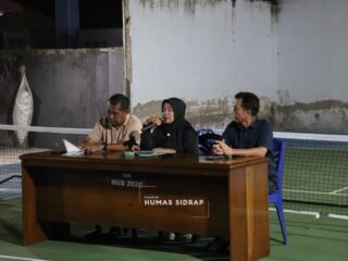 Tingkatkan Pelayanan Peserta Porsenijar, Wabup Sidrap Beri Pengarahan kepada Tim LO