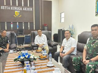 Silaturahmi Suwardi Thahir : Perkuat Hubungan Kemitraan Antara PWI Sulsel dan Pomdam XIV/Hasanuddin