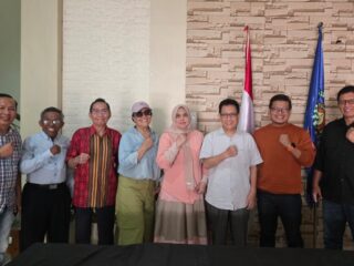 Kantor PWI Sulsel Disambangi Tenaga Ahli Dewan Pers Hendrayana, S.H., M.H.