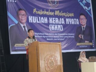 Rektor UMS Rappang Buka Pembekalan Mahasiswa KKN Angkatan 8,l Ini Pesannya!