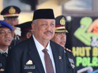 Bupati bersama Wakil Bupati Pinrang Hadiri Upacara Peringatan Hari Bhayangkara ke-80 Tahun 2026