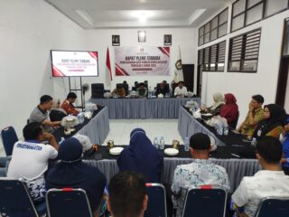 KPU Sidrap Gelar Rapat Pleno Terbuka Pemutakhiran Data Pemilih Berkelanjutan Triwulan II 2026, Total Pemilih Capai 244.404 Jiwa