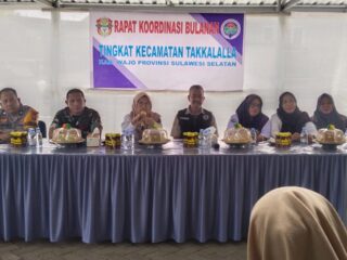 Giliran Desa Leweng Rapat Koordinasi Bulanan Yang Ke 10 Sekecamatan Takkalalla Tahun 2026