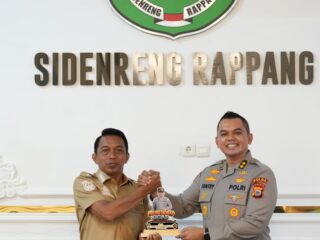 AKBP Fantry Taherong Pamit, Bupati Syaharuddin: Terima Kasih Sudah Jaga Sidrap Tetap Kondusif