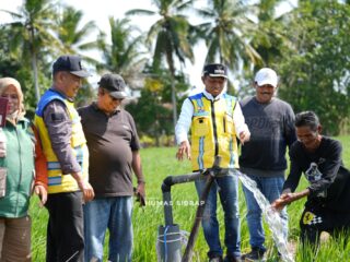 Pagi hingga Malam, Bupati Sidrap Susuri Saluran Irigasi di Kecamatan Kulo