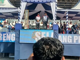 Mau Jadi Juara? Makan Telur, Beras, dan Palekko Sidrap!" Seruan Bupati SAR Disambut Gelak Tawa 72 Ribu Peserta Porsenijar Sulsel
