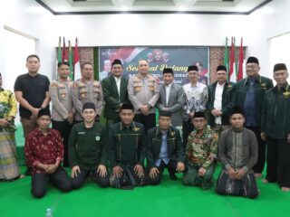 Jalin Sinergi, Kapolres Sidrap Sowan ke Ketua NU Sidrap