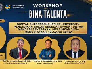 Anggota DPR RI, Kemdiktisaintek hingga 2 Rektor Bakal Jadi Pembicara Workshop Bina Talenta di UMS Rappang