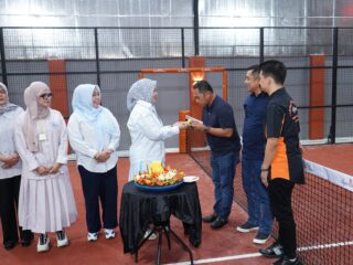 Bupati Wajo Mendampingi Wakil Gubernur Sulawesi Selatan Peresmian Hall Signature Bounce Padel, Gym dan Cafe.