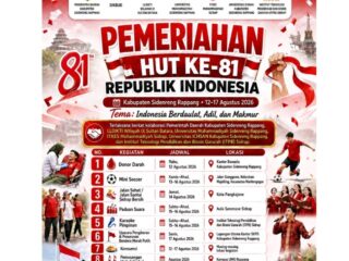Jelang HUT RI ke-81, Warek I UMS Rappang Pimpin Koordinasi Empat PTS di Sidrap Sukseskan Lomba LLDIKTI IX -