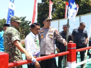 Hadiri Peresmian Jembatan Garuda Merah - Putih, Indra Waspada Puji Sinergi TNI POLRI
