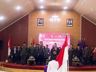 Kapolres Enrekang Hadiri Pengukuhan Paskibraka Kabupaten Enrekang
