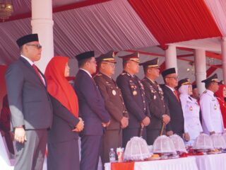 Dandim Sidrap Hadiri Upacara Detik-Detik Proklamasi HUT ke-81 RI