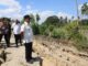 Bupati Wajo Meninjau Lokasi Tanah Longsor Di Desa Watampanua, Kecamatan Pammana, Kabupaten Wajo.