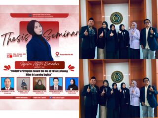 Mahasiswa Pendidikan Bahasa Inggris UMS Rappang Teliti Persepsi Penggunaan TikTok untuk Belajar Listening  _