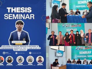 Mahasiswa Pendidikan Bahasa Inggris UMS Rappang Teliti Strategi Membaca Siswa SMP
